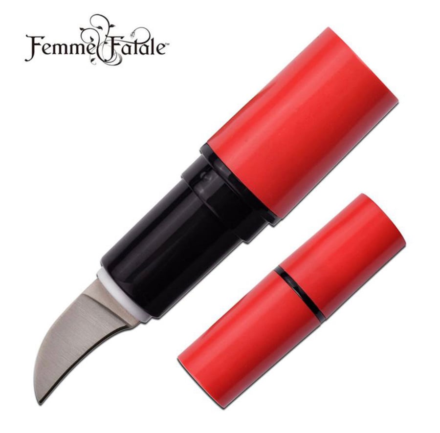 Image of Femme Fatale Lipstick Knife Black