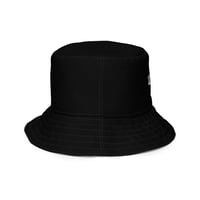 Image 3 of Black Cargo - Contemporary Urban Art Apparel for the Woke   - Bars - Reversible bucket hat