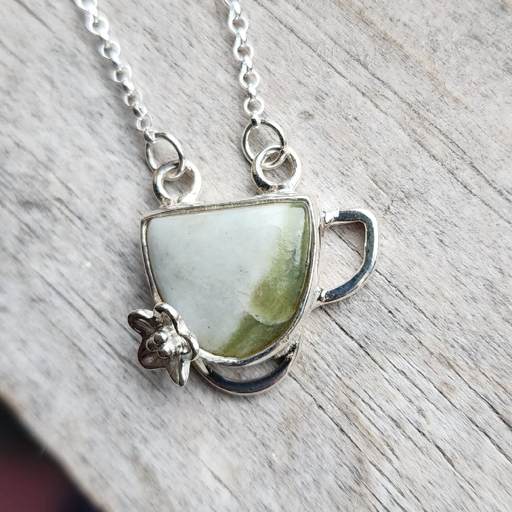 Image of Serpentine Demi Pendant — Cup of Renewal