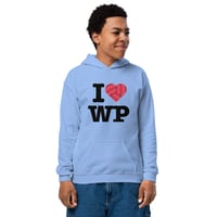 Image 8 of I Love Water Polo Hoodie Light Colors - Kids