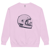 Image 4 of GO FAST Unisex Comfort Colors Sweatshirt