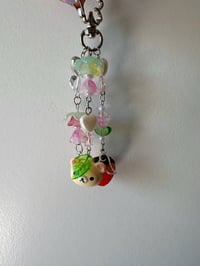 Image 2 of Kuma Strawberry Dreams phone charm 🍓🎀