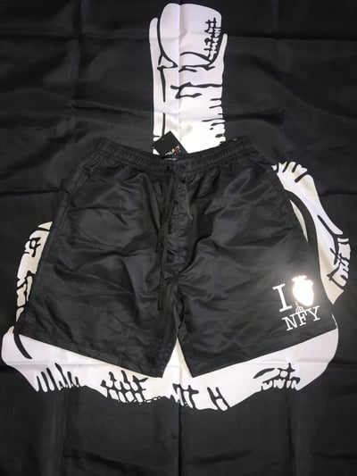 Image of I 🖤 NFY Shorts (Black)