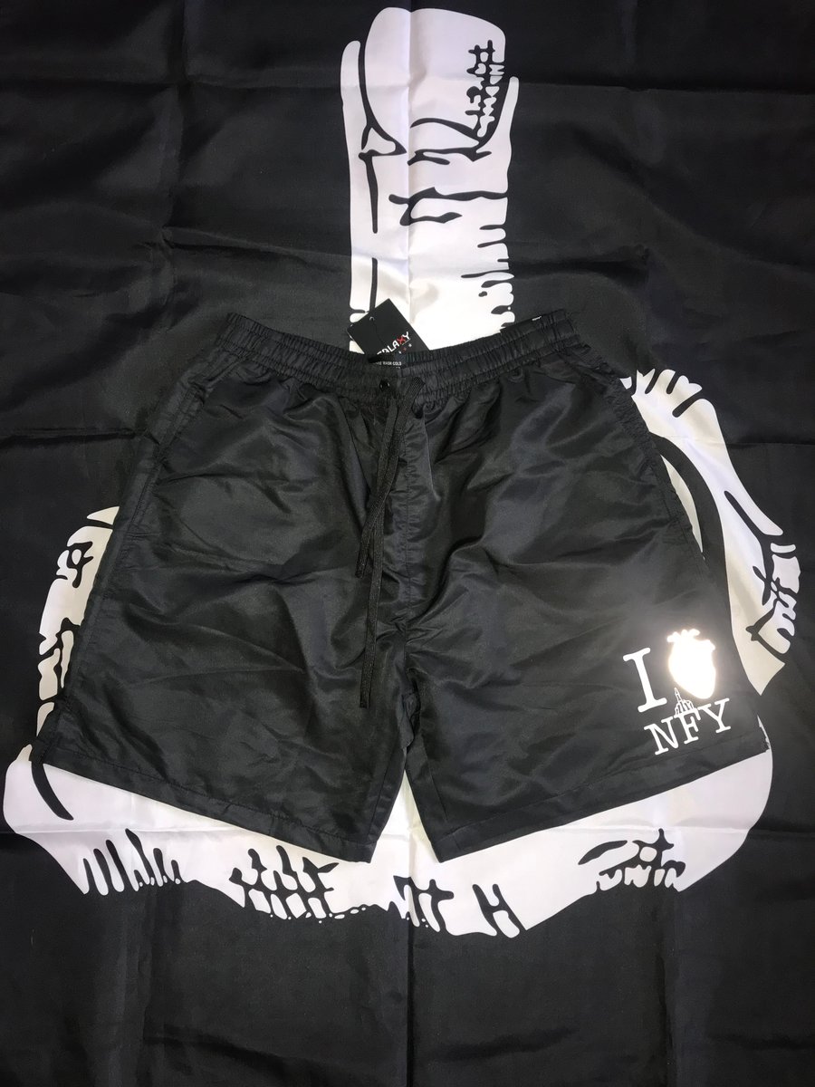 Image of I 🖤 NFY Shorts (Black)