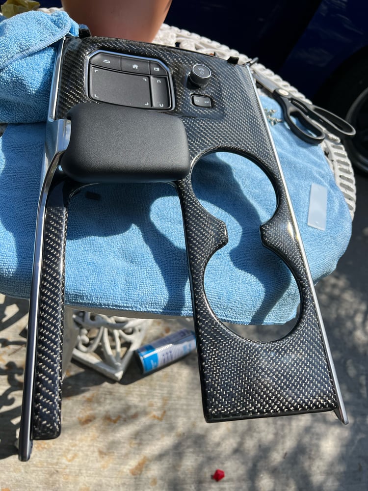 Image of AEROCARBON- 2021+ Acura TLX [Cup Console] Cover