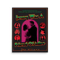 Jenny Was A Friend of Mine / Buffy Poster - Black