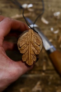 Image 4 of Oak Leaf Pendant.