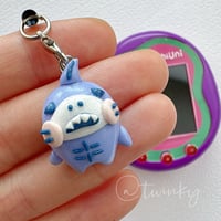 Image 1 of Shykutchi - tamagotchi polymer clay charm