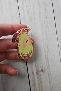 Image 3 of Screaming Mushie Enamel Pin 