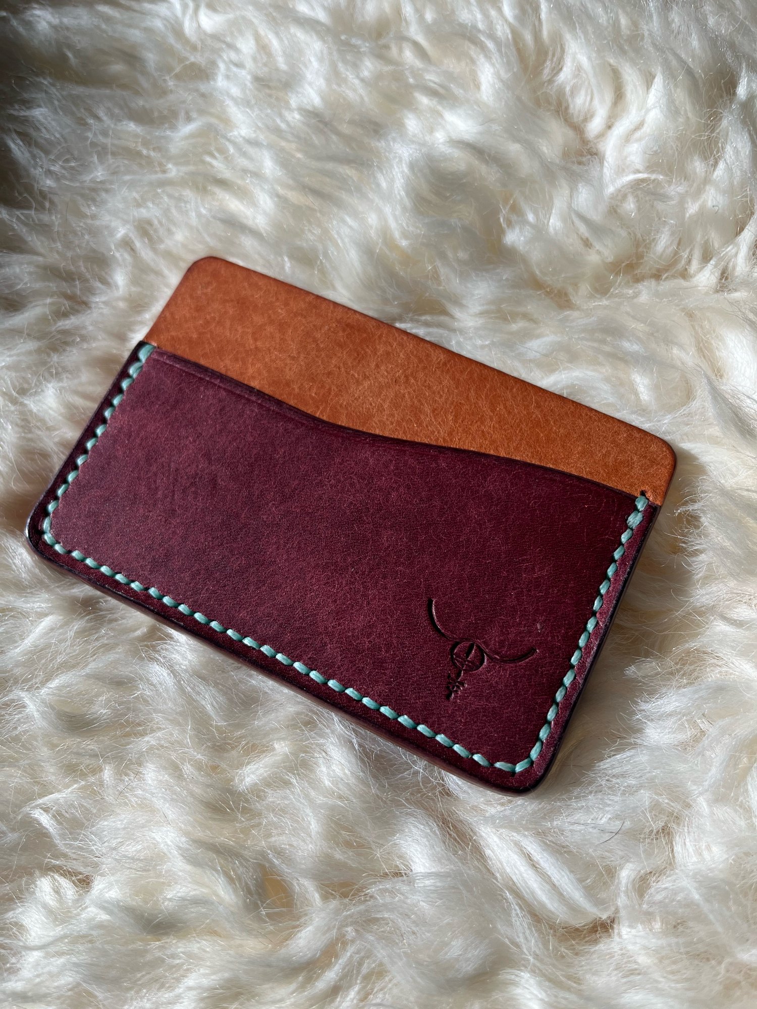 Image of Bordeaux/Olmo Pueblo Horizontal Cardholder 