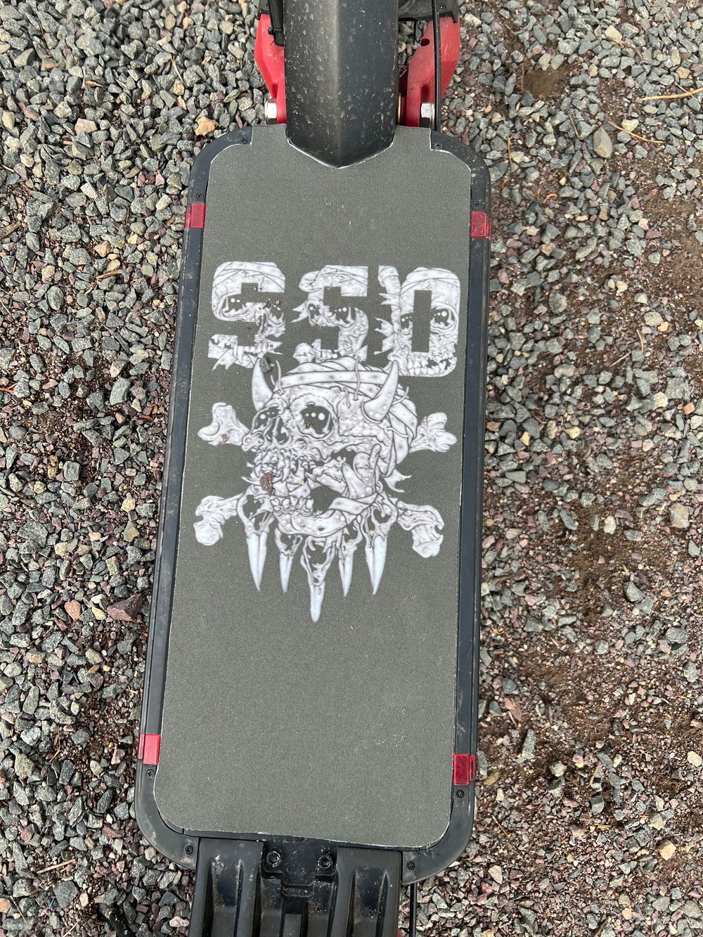 SSD Skull Skateboard/Scooter Grip Tape