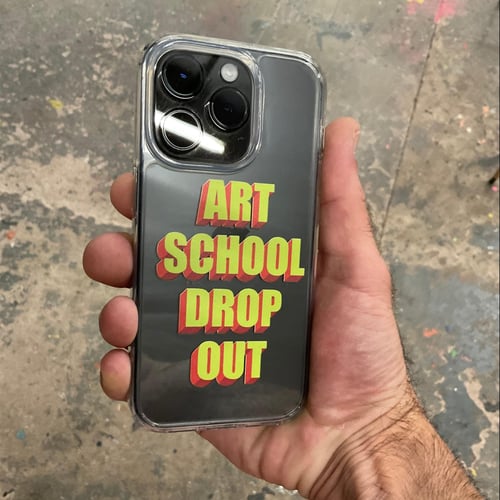 Image of Art School Drop Out Clear Case for iPhone®