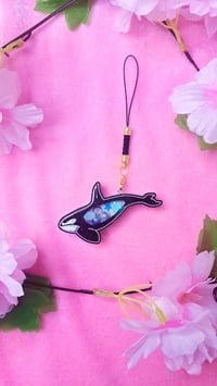 Image 1 of Orca Resin Shaker Charm