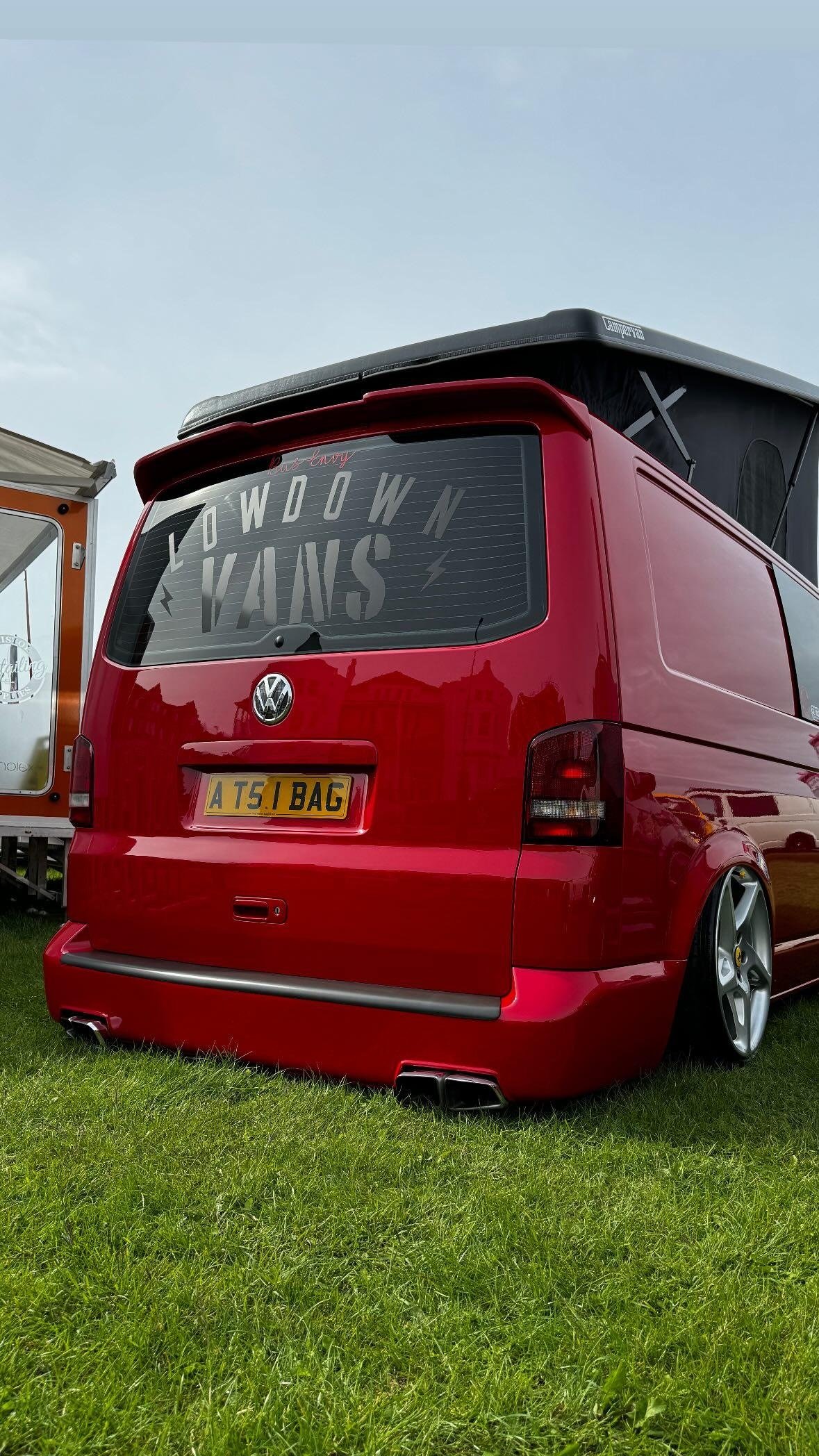 Image of 100x58cm new Style lowdown vans rear window sticker