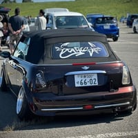 Image 2 of EVIL GRAFFITI SUPPORT BANNER (REAR WINDOW)