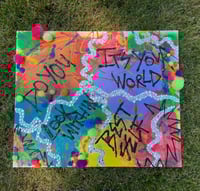 its your world art piece 
