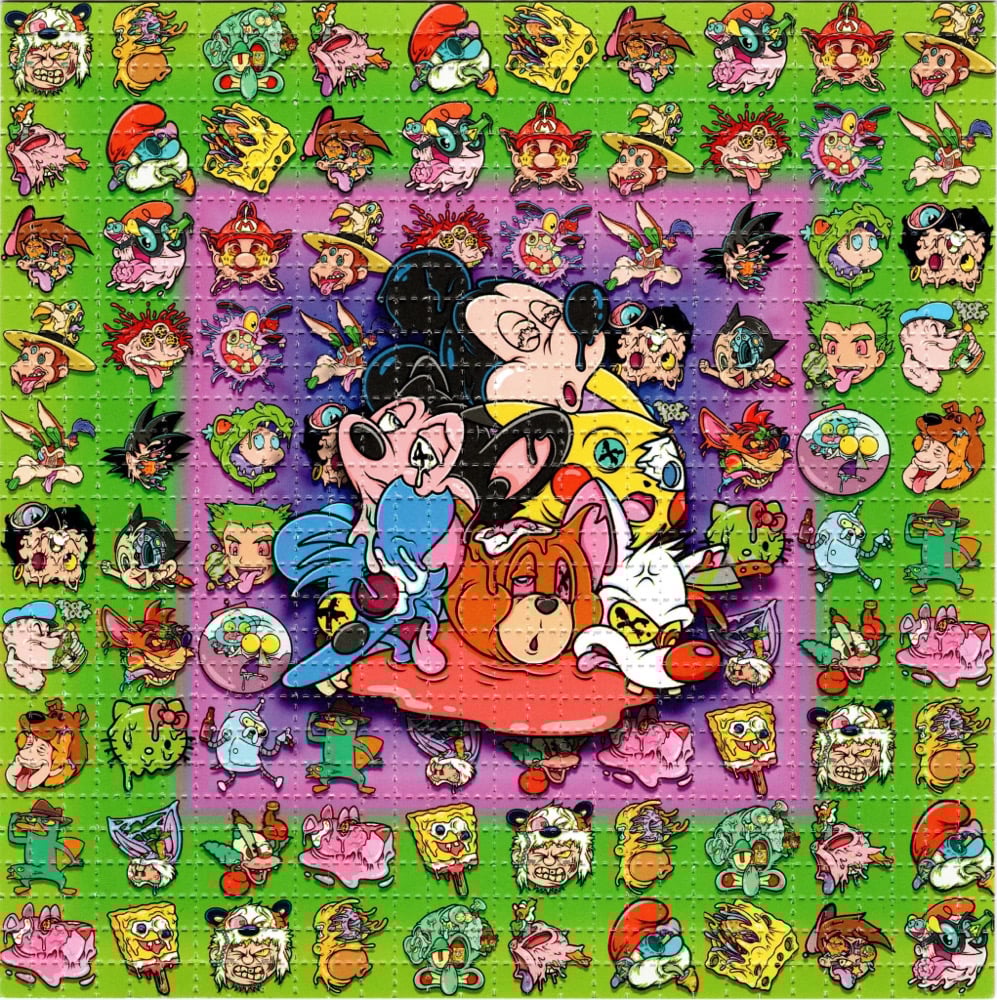 Image of Multi-Mayhem (Blotter print)