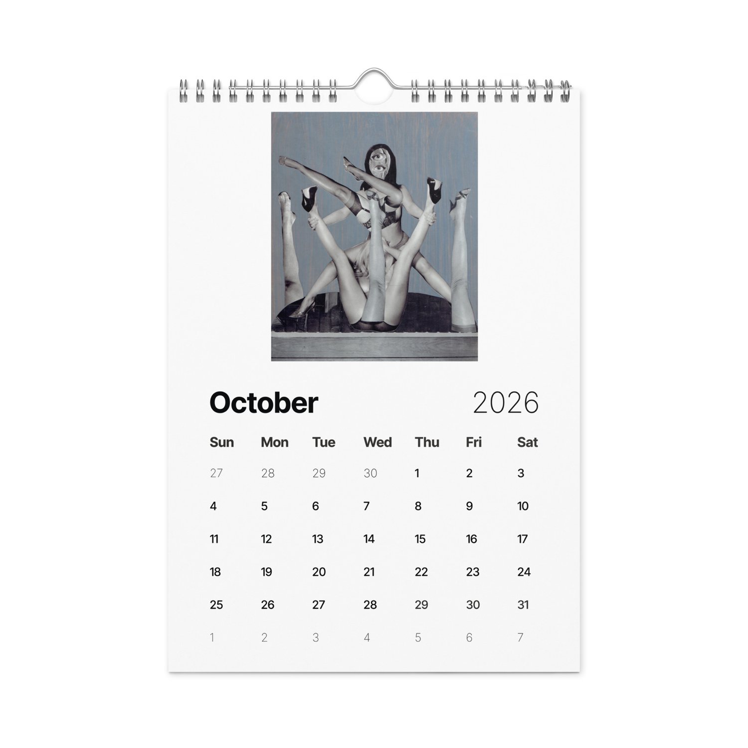 Image of PULPBROTHER 2026 WALL CALENDAR