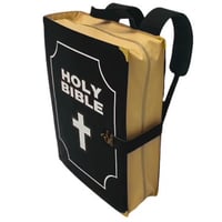 BLACK BIBLE BAG 