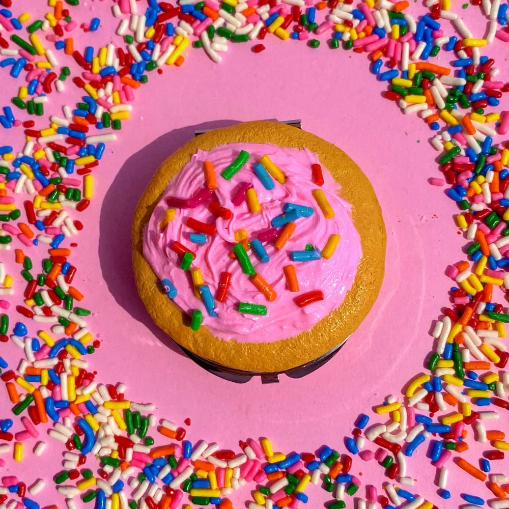 Image of Frosted Sugar Cookie Compact Mirror