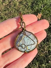 Image 1 of Of The Trees Moss Agate Pendant