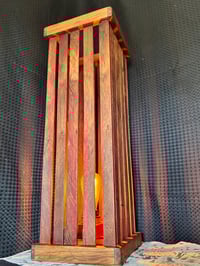 Image 2 of Heart Rimu Lamp Square