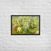 Image 3 of L'ohmme Feuilllu Framed Poster
