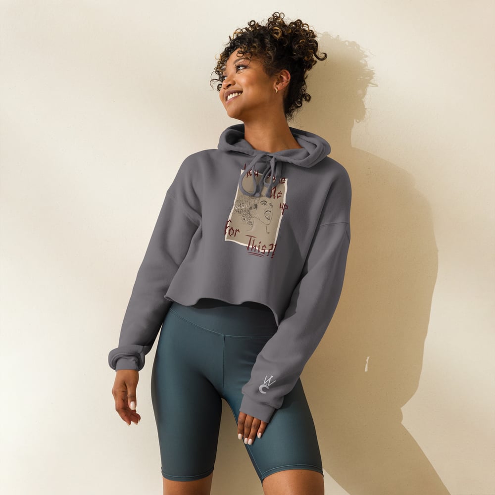 Bridal Mornings Crop Hoodie