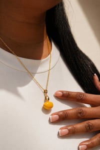 Lemon Charm Necklace 