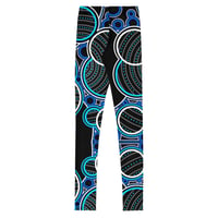 Image 2 of Youth Leggings "Waterholes"