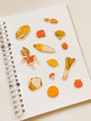 Harvest Friends Vinyl Sticker Pack