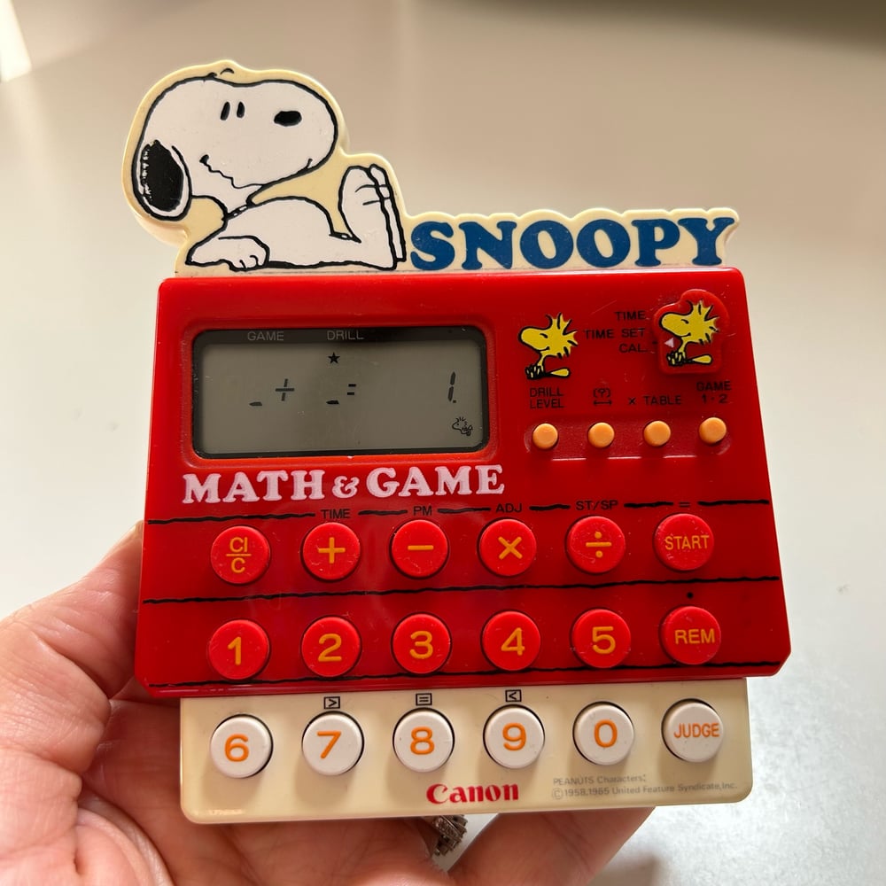 Image of JEU ELECTRONIQUE SNOOPY