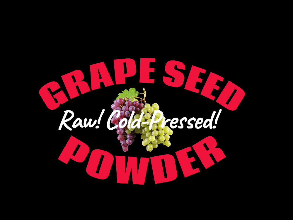 SEEDED Raisins & Grapeseed Powders. Pathogen Protection-Nerves-Cardiovascular-Veins-Circulation