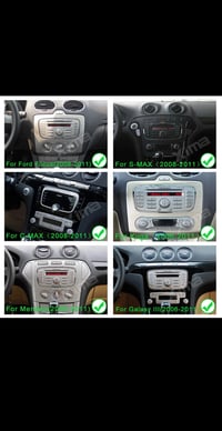 Image 5 of Android HeadUnit CarPlay Ford Focus 2 Mondeo 9 S-Max Galaxy C-Max Sat-Nav BT WIFI