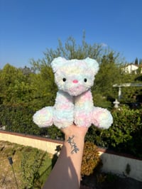 Image 2 of Cotton Candy Weighted Bear