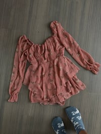 floral romper (sz med)