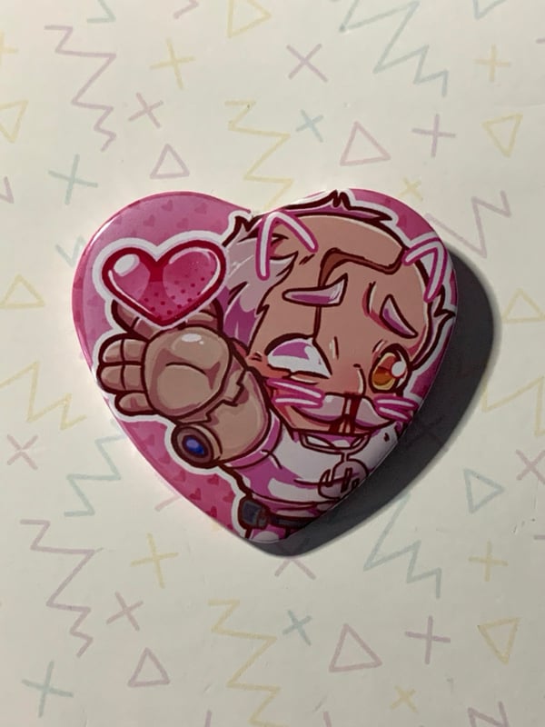 Image of Conkitty Heart button