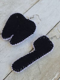 Image 4 of Toothbrush Tooth earrings 