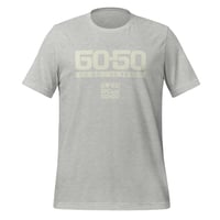 Image 1 of LOVE DC GOGO "G0-50" GOGO 50 YEARS (Anniversary Mark) Gray Tee