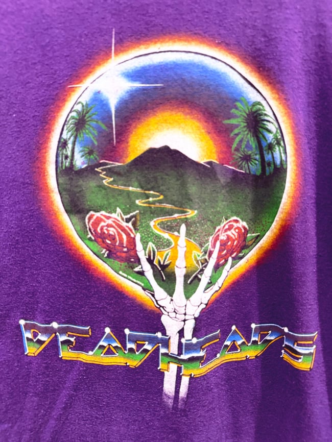 Grateful Dead 1983 Summer Tour DEAD HEADS T-Shirt - Fits SM