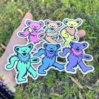 Dancing Bear 3" Sticker Pack