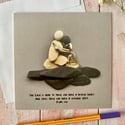'The Lord is near to the broken hearted' - 'With Sympathy' card
