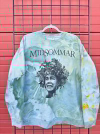 Image 13 of midsommar ice dye BLACK PRINT