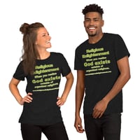 Image 2 of Religious Enlightenment Unisex t-shirt
