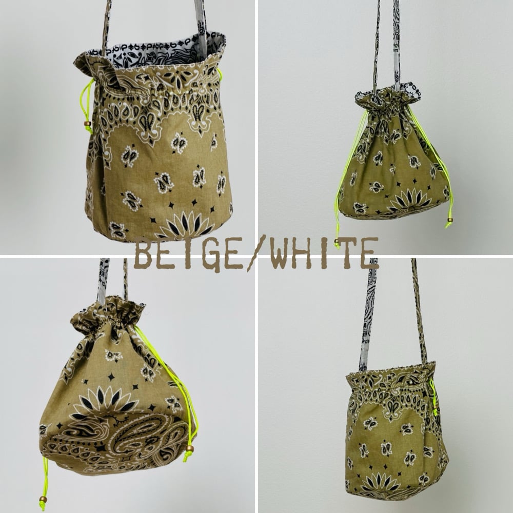 Image of Bandana bucket bag