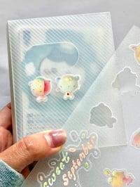 Image 4 of queen cat sticker sheet