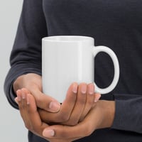 Image 2 of White glossy mug / Built on Values 