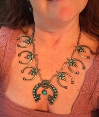 Image 1 of Hemerson Brown Naja necklace/earring set