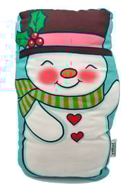 Image 4 of Top Hat Snowman Pillow