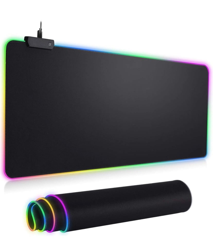 Image of RGB Desk Mat Mouse Pad